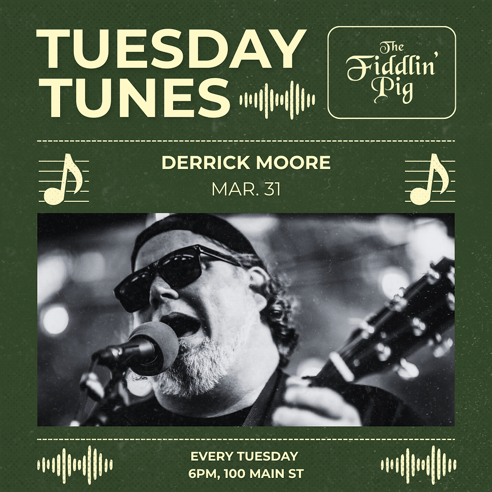 Tuesday Tunes with Derrick Moore