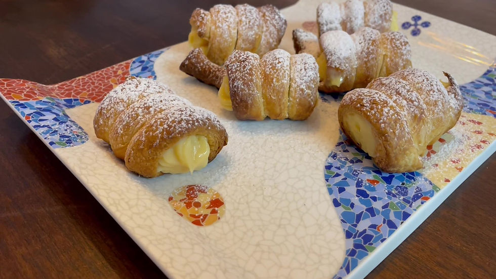 También se rellenan con dulce de leche