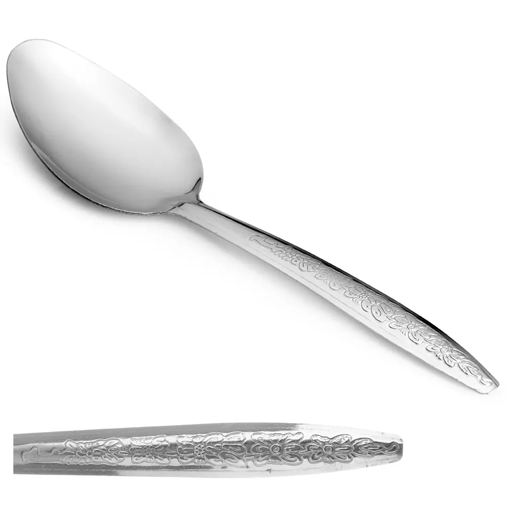 CUCHARA SOPERA DE ACERO INOXIDABLE