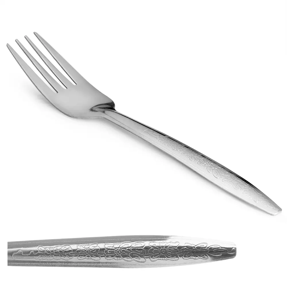 CUBIERTOS (TENEDOR) DE ACERO INOXIDABLE, OMIBEL