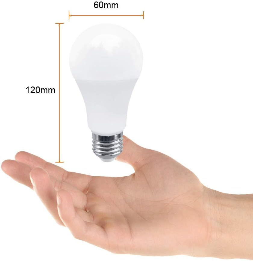 Miniatura: FOCO LED 14W, 100-240V, BASE E27, 6500°K, A19-LED/005/65, TECNOLITE