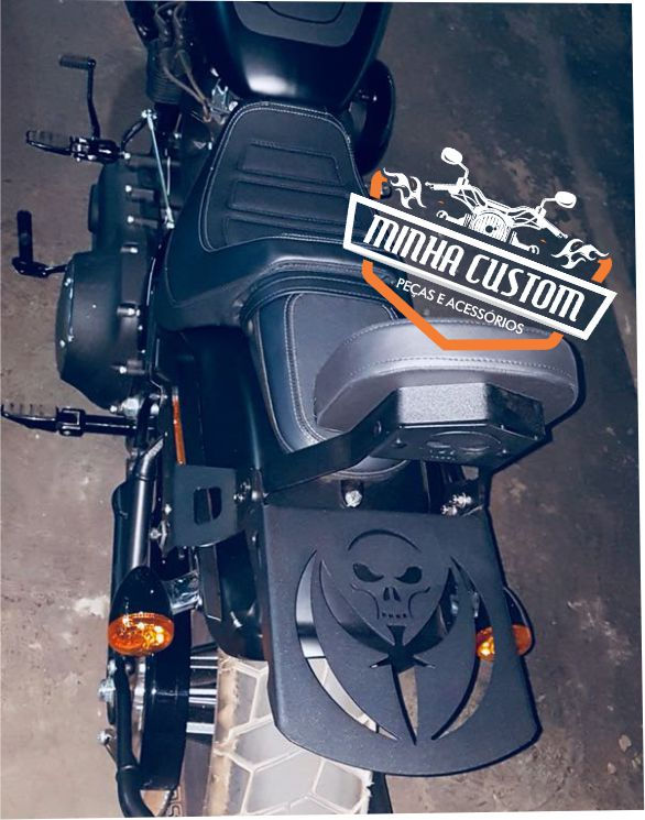 Miniatura: Sissy Bar Destacável Zombie - HD FAT BOB 2018-2024