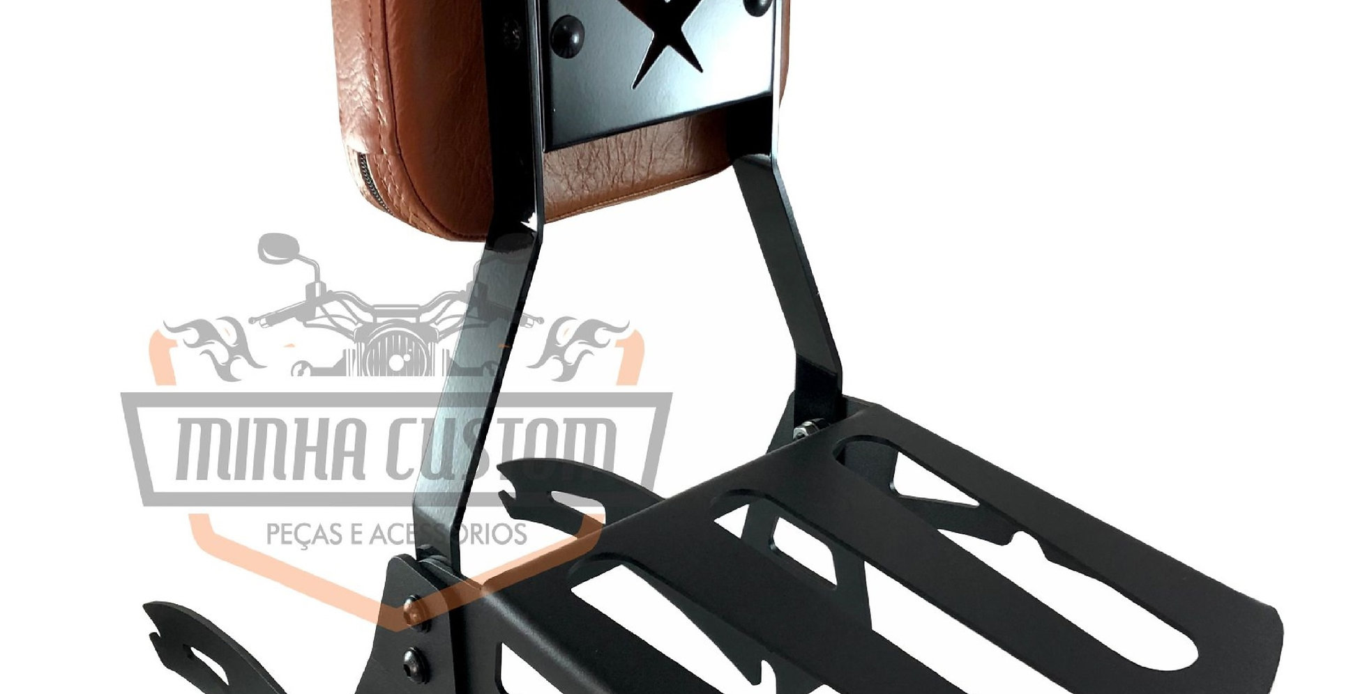 Sissy Bar Destacável Grelha Indian Scout 20152018 minhacustom
