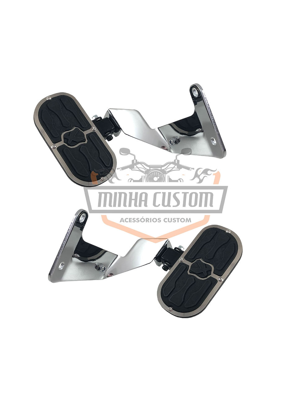 Miniatura: Plataformas Traseira Alongada Free - Drag Star 650