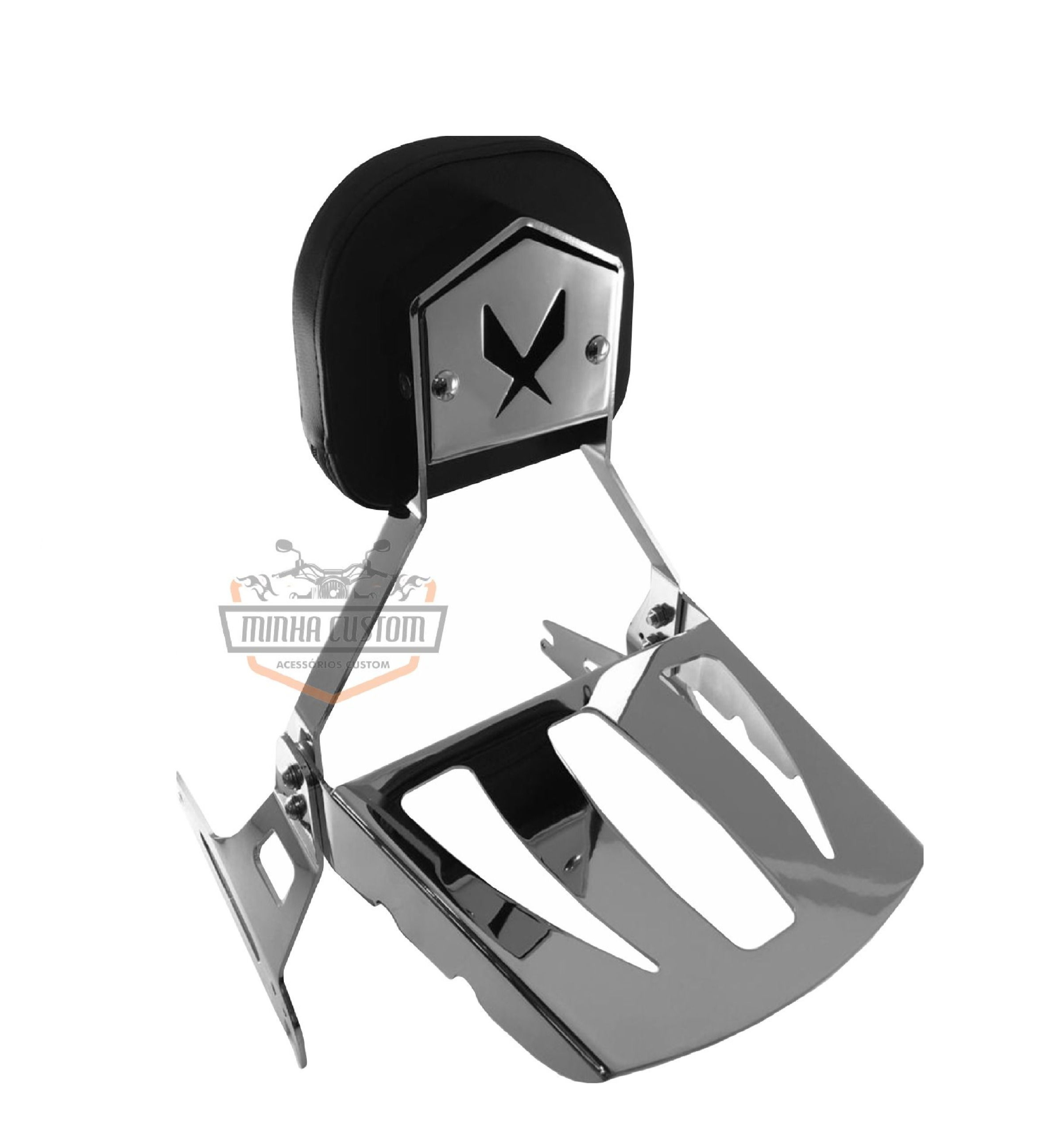Sissy Bar Destacável Grelha - Boulevard M1500
