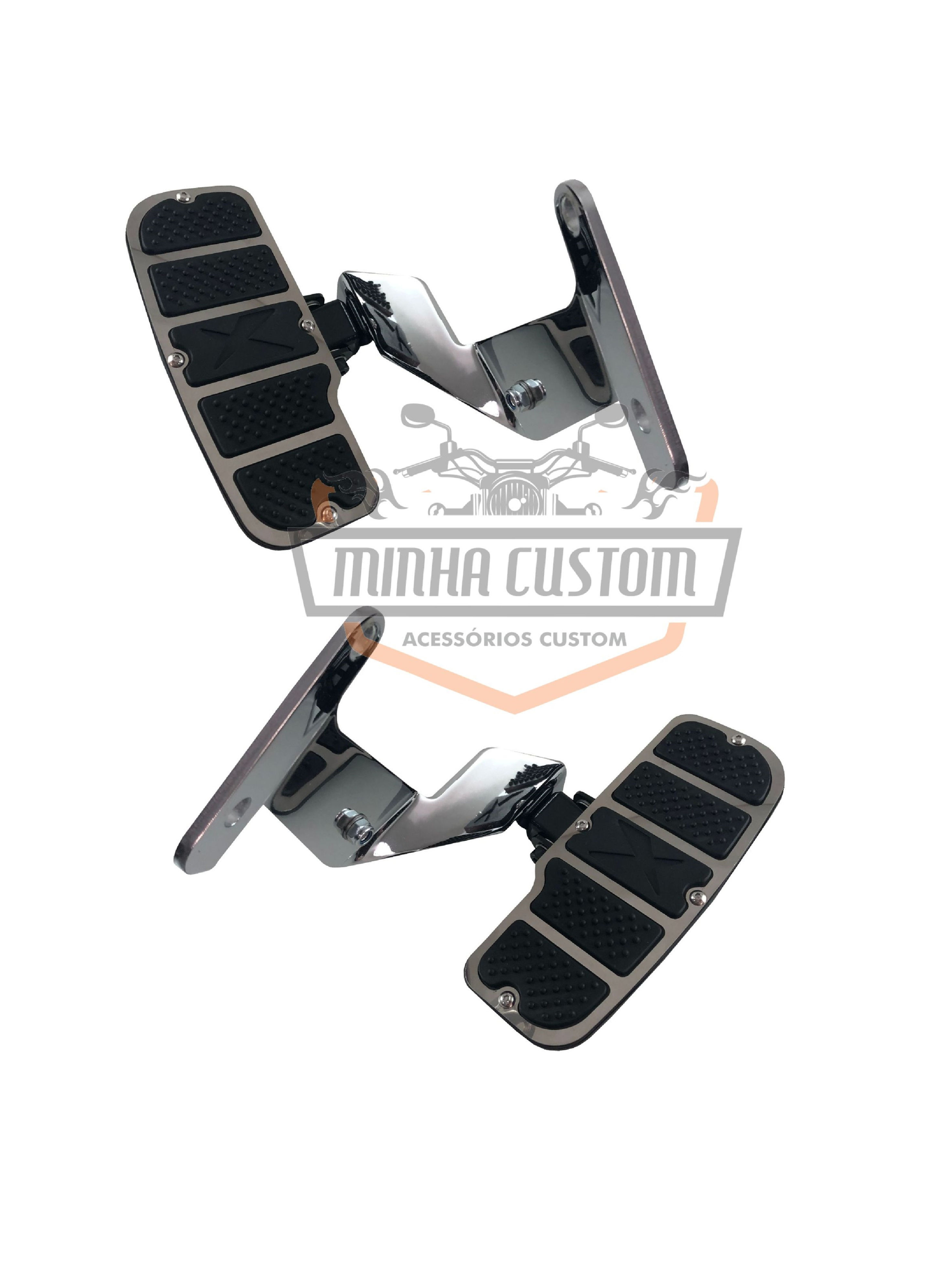 Plataformas Traseira Alongada Chopper - Drag Star 650