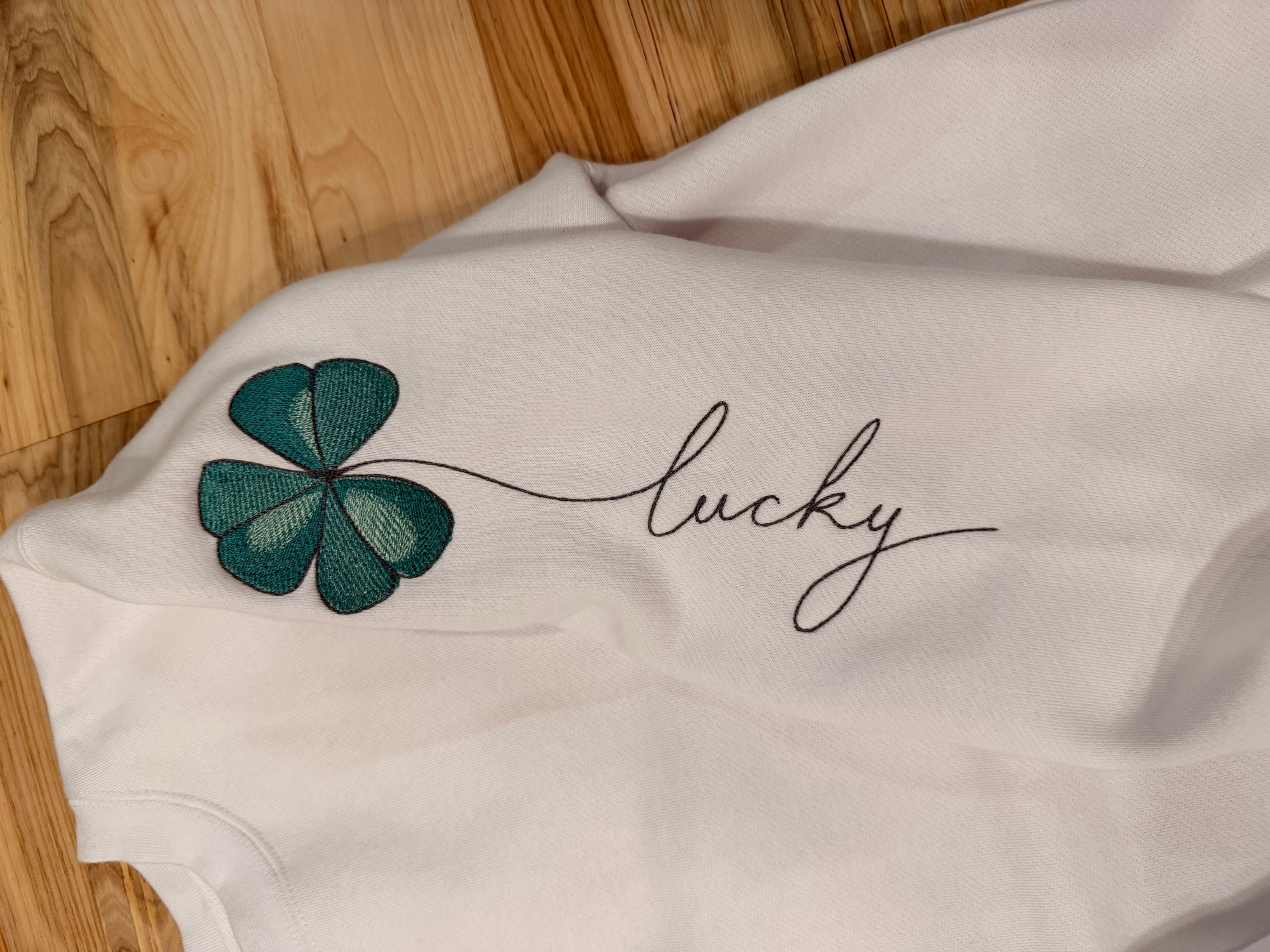 Lucky Sleeve - Crewneck Sweatshirt