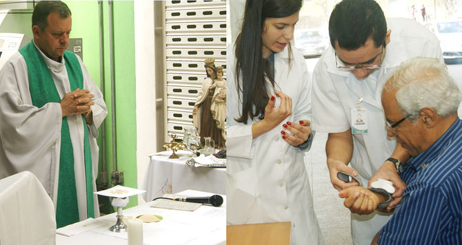 Cooperouro encerra semana de aniversário com Missa e Blitz da Saúde