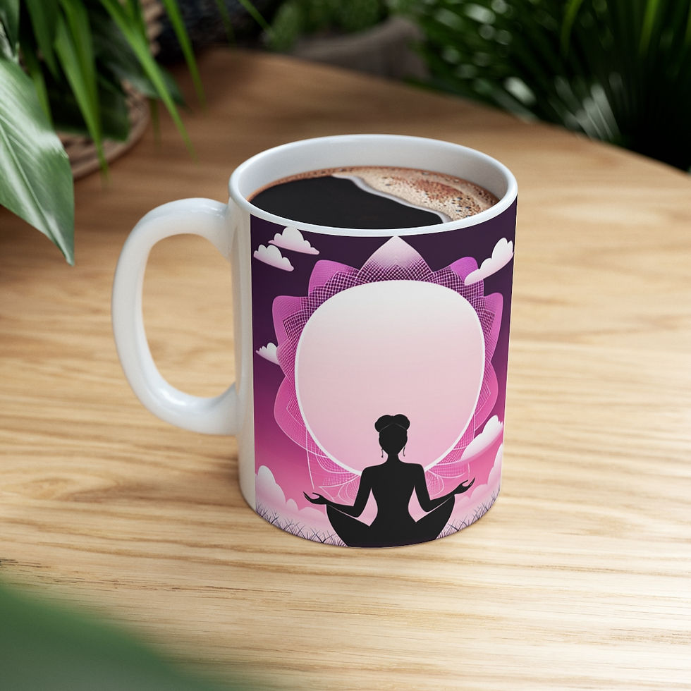 Thumbnail: Valentine's Day From The Pink Heart #17 11oz Ceramic Coffee Mug