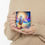 Thumbnail: Beautiful Owl Standing in a Sea of Colors #5 Mug 11oz mug AI- Unique Artwork