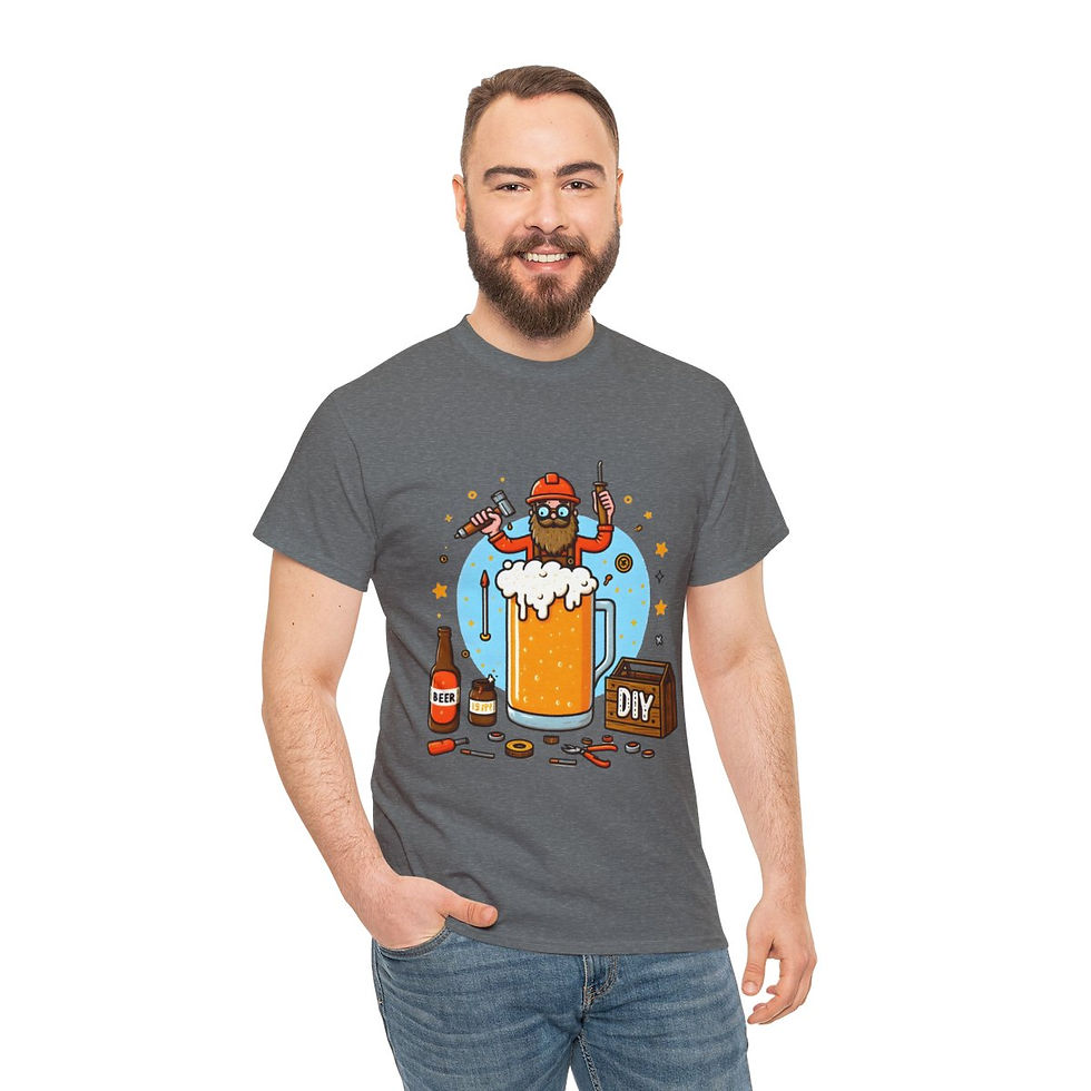 Thumbnail: Beer Crafter DIY Brewing T-Shirt 100% Cotton Classic Fit