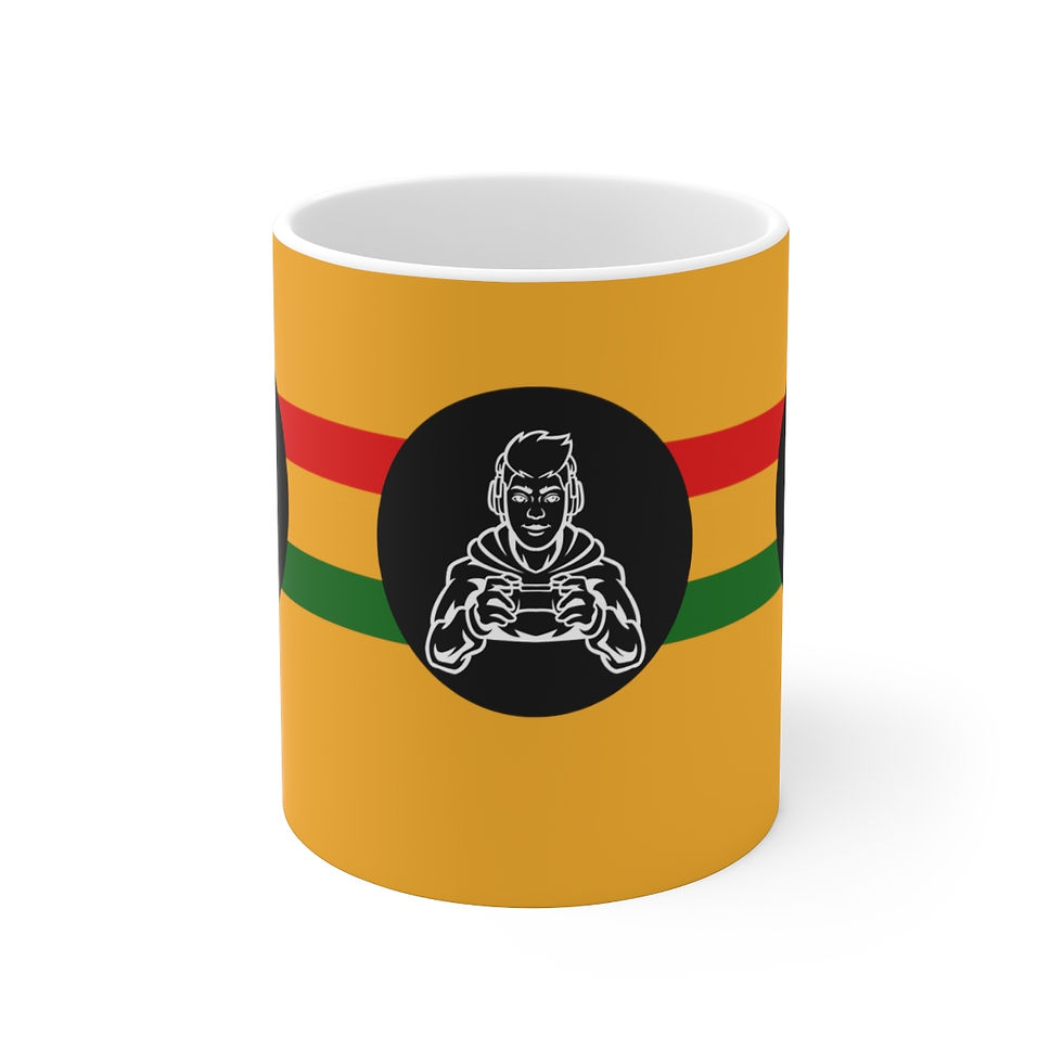 Sports Game No Word Gamer 11oz Ceramic Beverage Mug Decorative Art