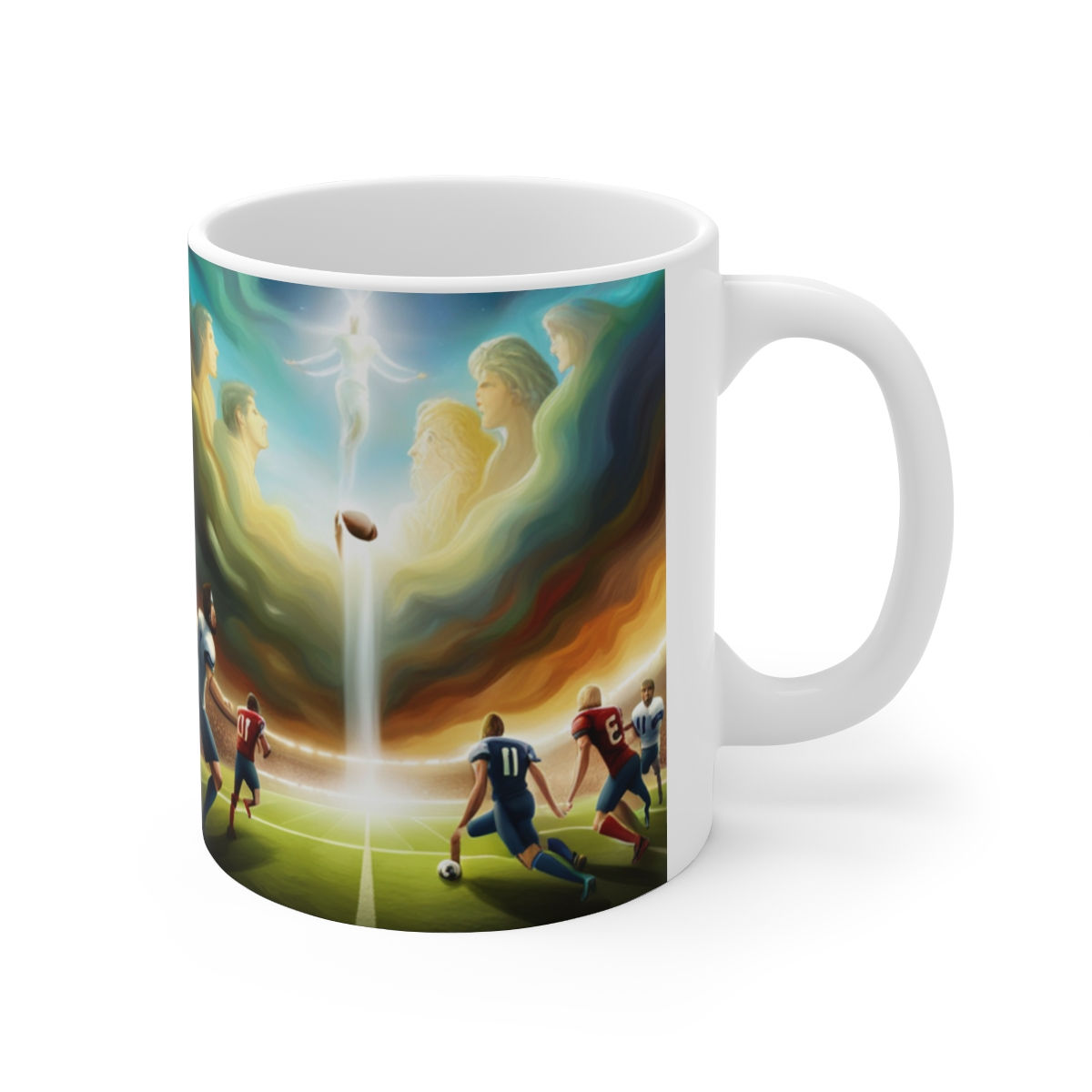 Sports Who Got Game Fantasy Football #4 Ceramic 11oz Decorative Mug