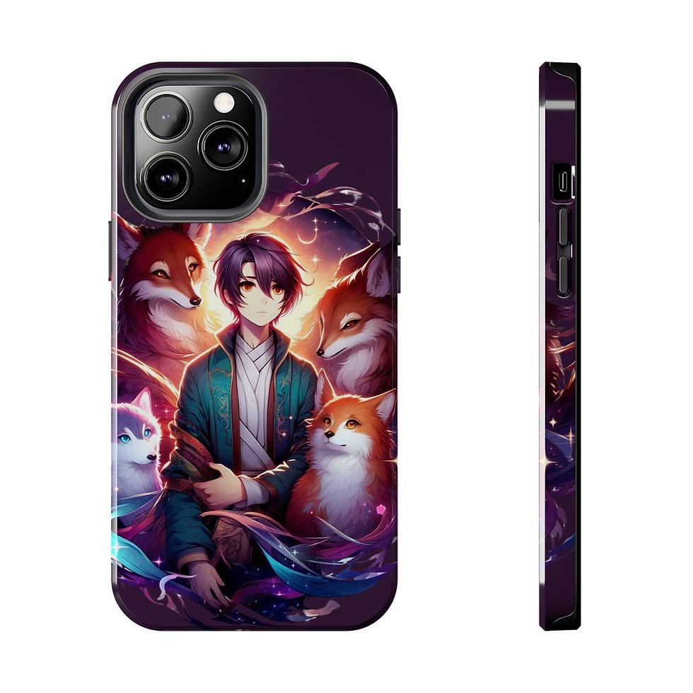Thumbnail: Trendy Tough Phone Cases for the Ultimate Anime Wolf Pack Animal Aesthetic! 
