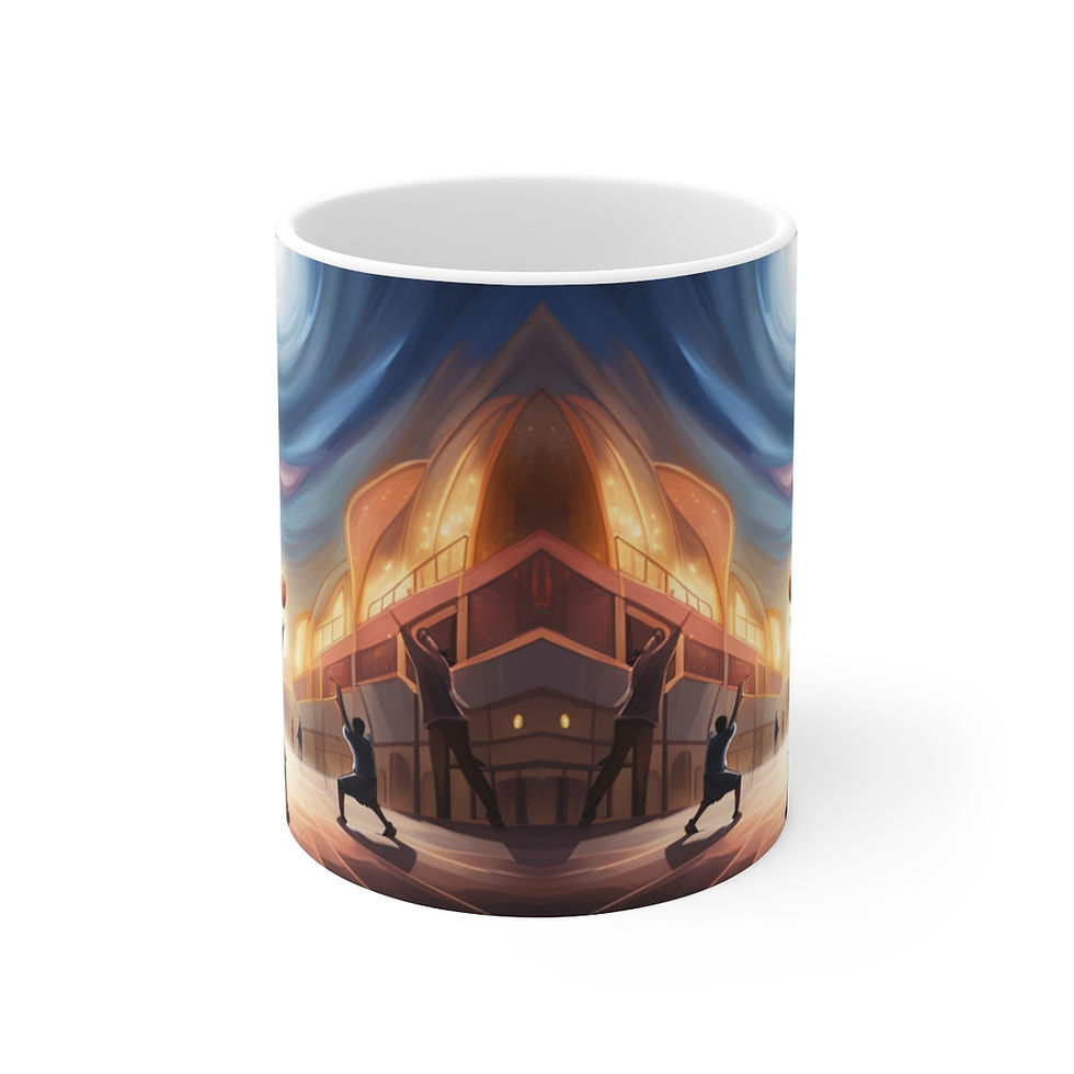 Thumbnail: Sports Who Got Game Basketball #3 Ceramic 11oz Decorative Mug