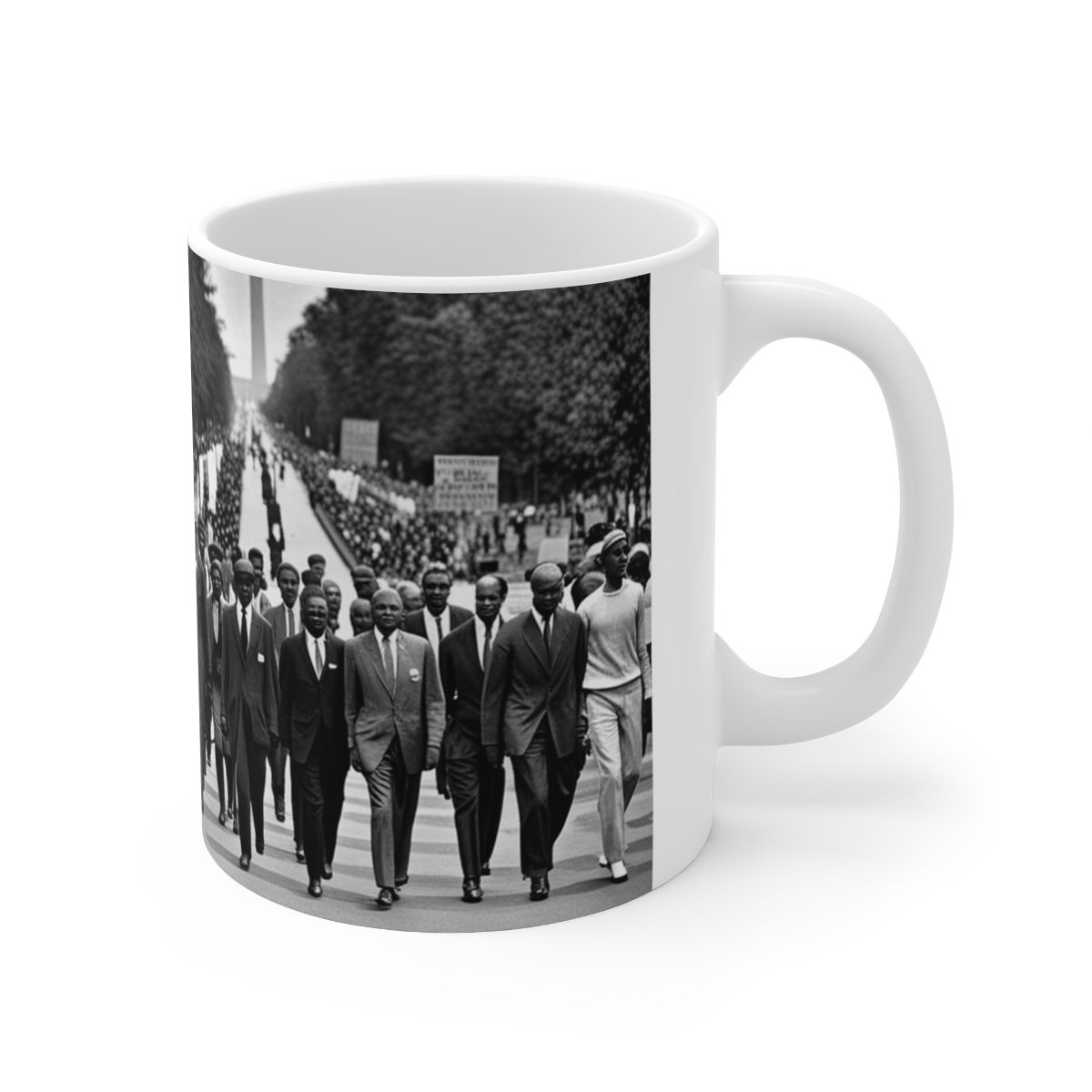 Cultural Civil Rights Movement for Peace & Equality #10 11oz Ceramic Coffee Mug