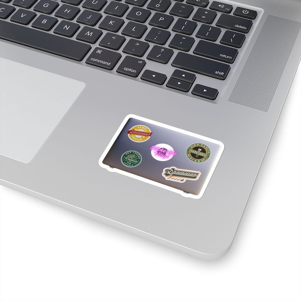 Thumbnail: Funny Laptop Vinyl Stickers, Laptop covered with stickers, Diary, Journal #1