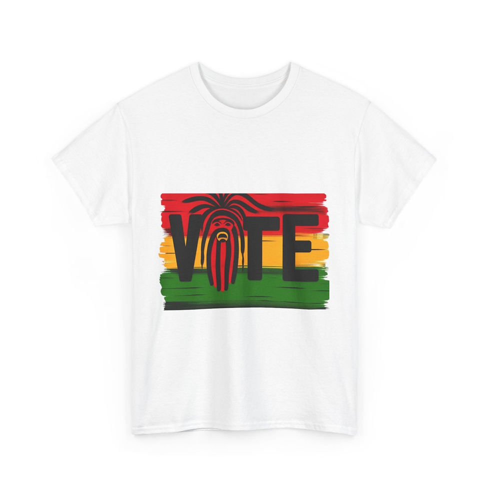 Thumbnail: Rasta Mask Election Freedom Stand for Liberty, Justice, and Democracy