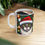 Thumbnail: Fancy Gray Kitty Christmas Vibes Decorative 11oz Ceramic Coffee Mug Design #4
