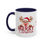 Thumbnail: Coffee Mug - Merry Christmas Reindeer Ho Ho Ho - 11, 15oz