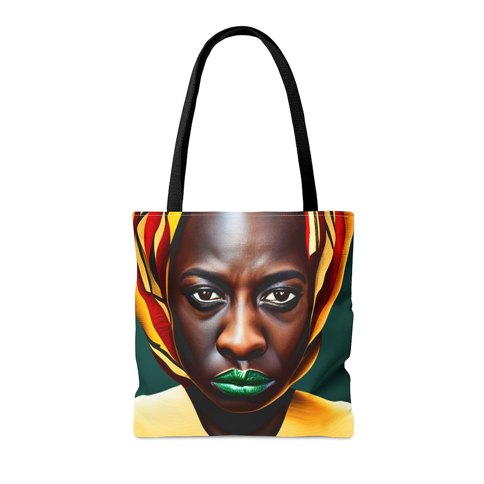 Thumbnail: African Cultural Designs #5 Decorative Tote 100% Polyester Sublimination