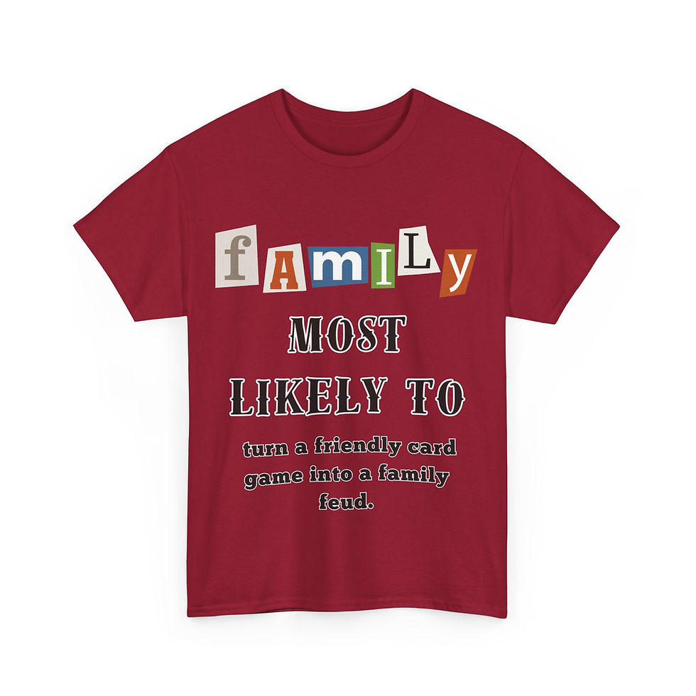 Thumbnail: Family "Most Likely To" turn family game to family feud.