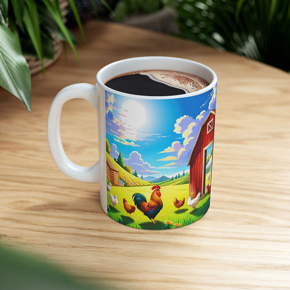 Thumbnail: Rise and Shine #42 Ceramic 11oz Decorative Coffee Mug