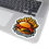 Thumbnail: Awesome Burger & Fries Foodie Delectable Food Vinyl Stickers Glossy Finish