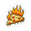 Thumbnail: Flaming Pizza Slice Foodie Vinyl Stickers, Laptop, Water Bottle, Journal #11