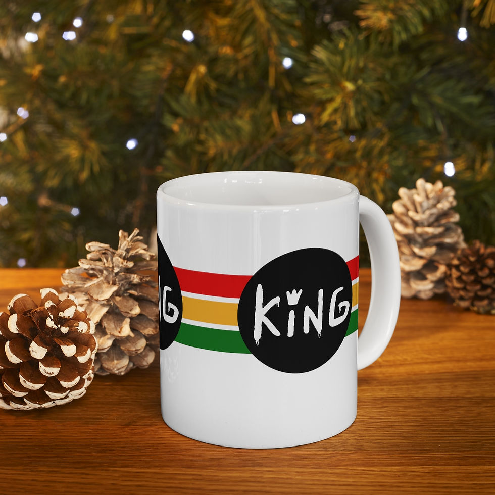 Thumbnail: Game King No Word 11oz White Ceramic Beverage Mug Decorative Art