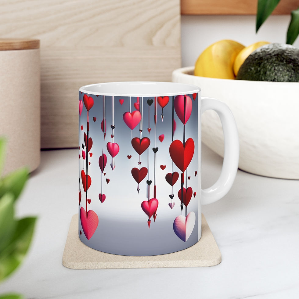 Thumbnail: Valentine's Day is for Love #29 11oz Decorative Coffee Mug