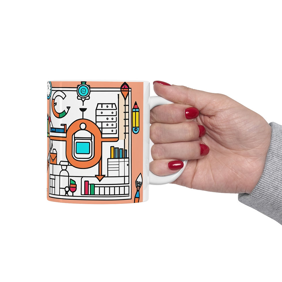 Thumbnail: Teachers & Educators Inspired #12 11oz Ceramic Coffee Mug