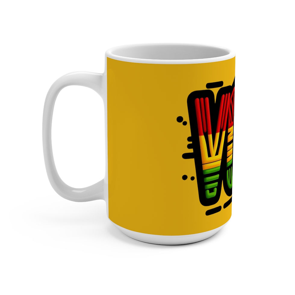 Thumbnail: Election Vote, Civic Engagement Straw VOTE Ceramic Coffee Mug 15oz