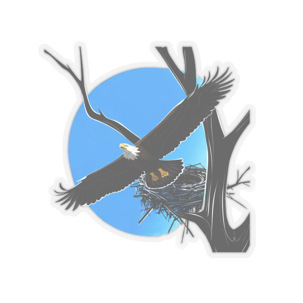 Thumbnail: Self-Love Eagles Fly Motivational Vinyl Stickers, Laptop, Diary Journal #13
