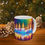 Thumbnail: Happy Birthday Candles #4 Ceramic 11oz Mug AI- Unique Artwork