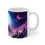 Thumbnail: Lunar Moon Fantasy Art #16 Ceramic Mug 11oz Unique Artwork