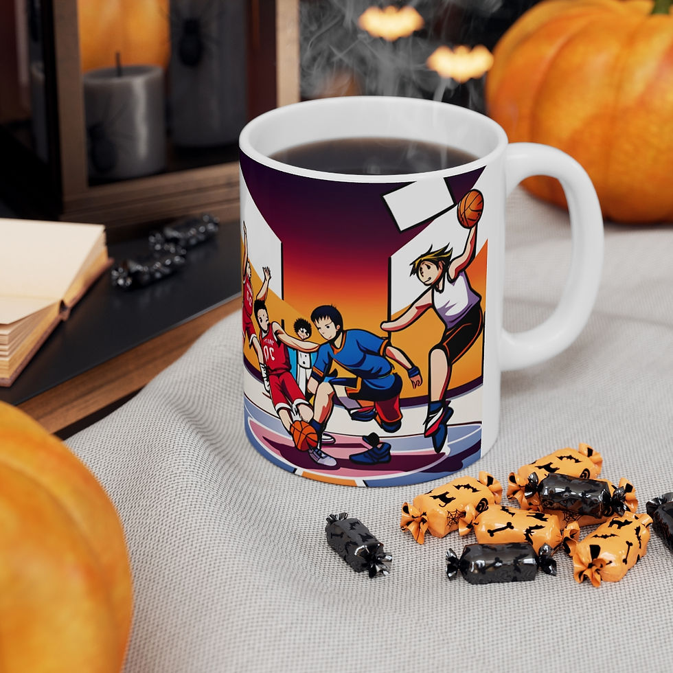 Thumbnail: Sports Who Got Game Basketball #5 Ceramic 11oz Decorative Mug
