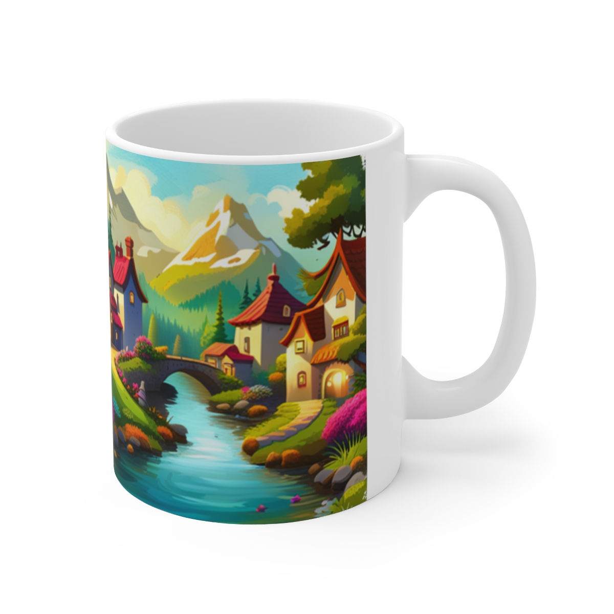 A Magical Child's Paradise #4 Mug 11oz mug AI- Unique Artwork
