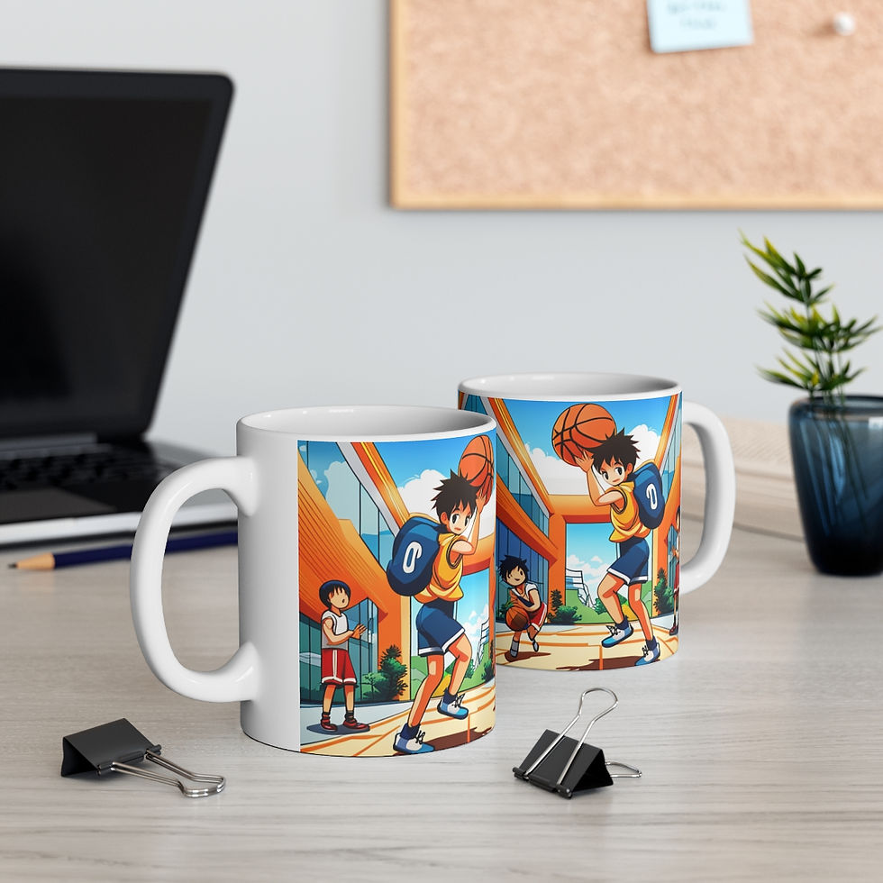 Thumbnail: Sports Who Got Game Basketball #6 Ceramic 11oz Decorative Mug