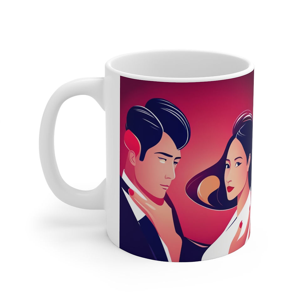 Thumbnail: Valentine's Day is for Love #24 11oz Decorative Coffee Mug