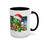 Thumbnail: Mug Dinosaur Christmas Wonderland Santa Hat Holiday Coffee Cup 11, 15oz