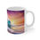 Thumbnail: Aquatic fantasy Sunset #24 Decorative 11oz Ceramic Coffee Mug