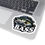 Thumbnail: Bet Your Bass Fish Vinyl Stickers, Laptop, Gear, Outdoor Sports Fishing #1