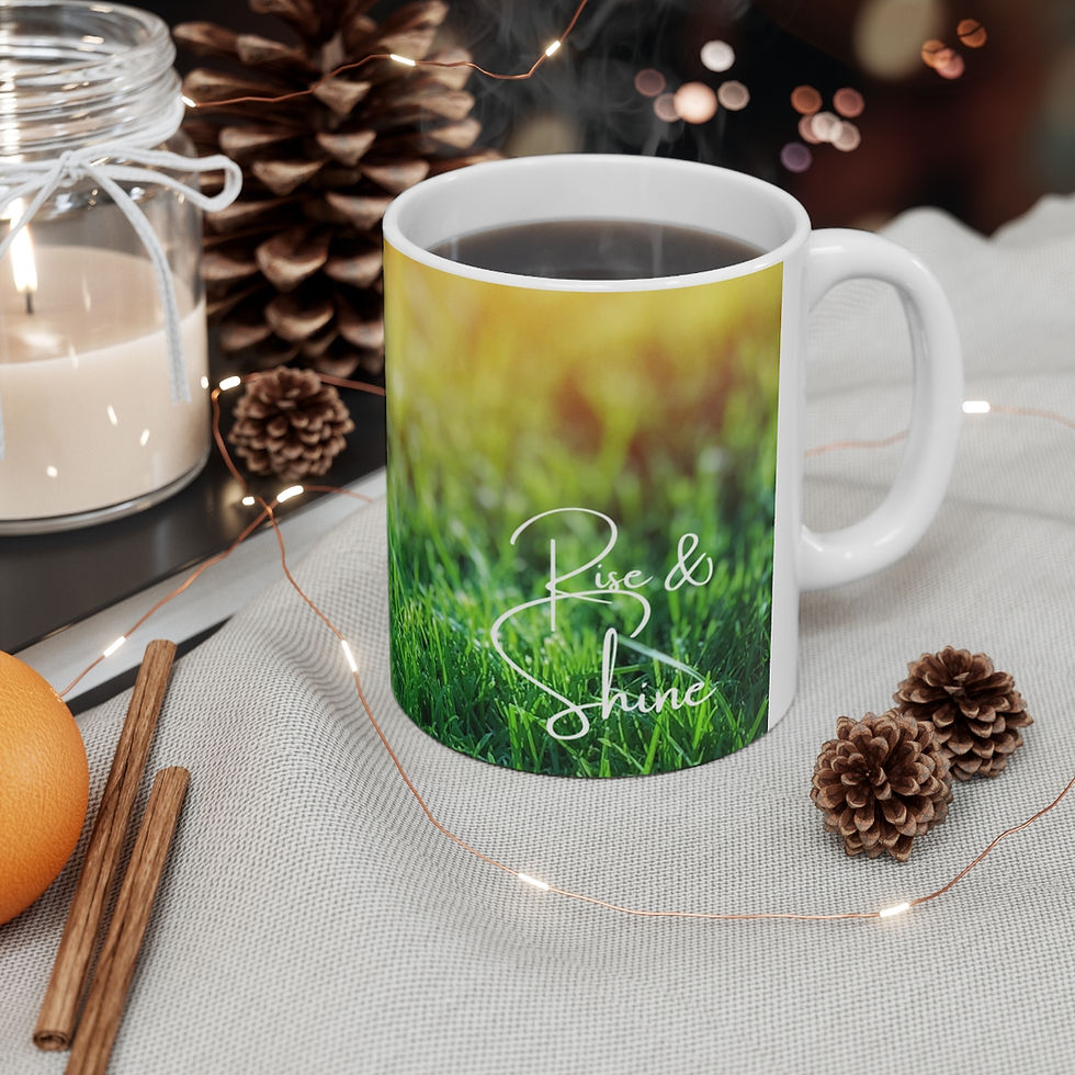 Thumbnail: Rise and Shine #11 Ceramic 11oz Decorative Coffee Mug