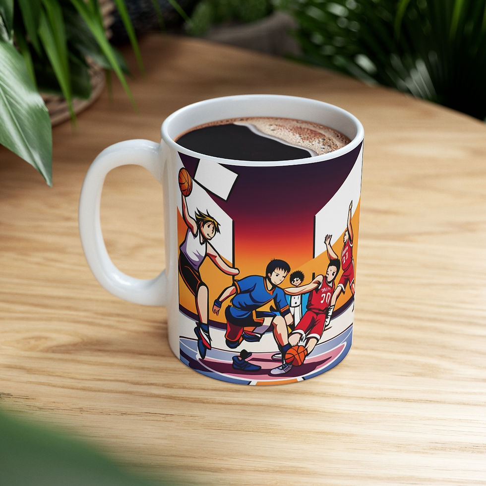 Thumbnail: Sports Who Got Game Basketball #5 Ceramic 11oz Decorative Mug