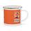 Thumbnail: Retro Groovy 60's Floral Hippie Power Enamel Campfire 12oz Stainless Steel Mug