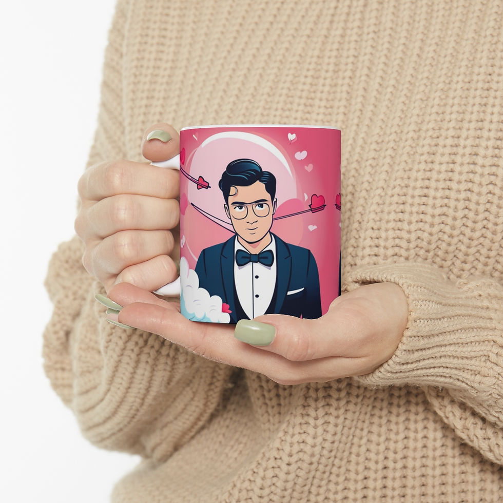 Thumbnail: Valentine's Day is for Love #29 11oz Decorative Coffee Mug