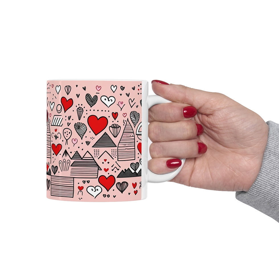 Thumbnail: Valentine's Day is for Love #23 11oz Decorative Coffee Mug