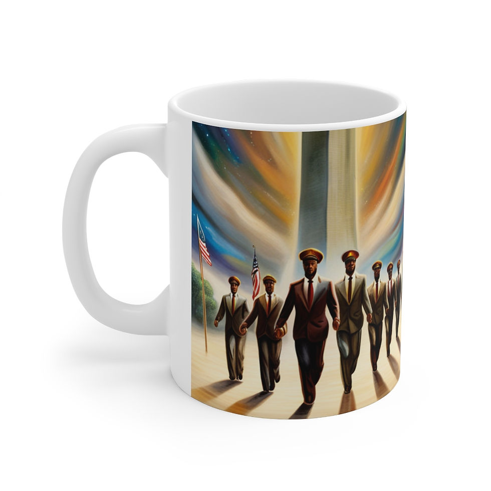 Thumbnail: Cultural Civil Rights Movement for Peace & Equality #8 11oz Ceramic Coffee Mug