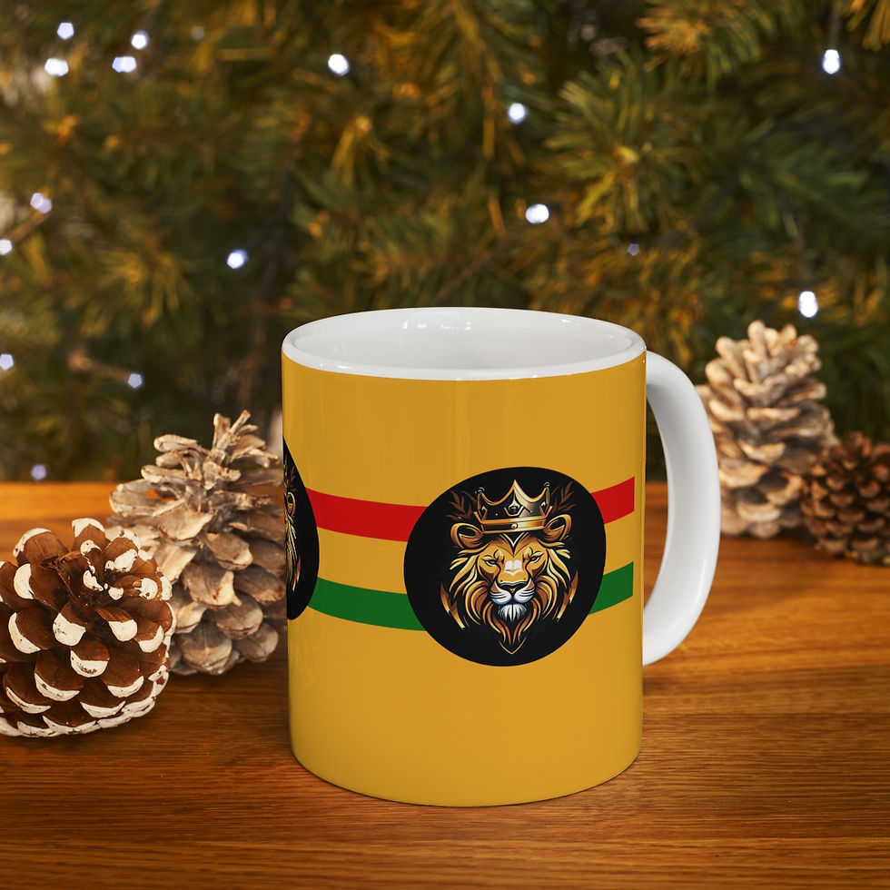 Thumbnail: Sports Game No Word Lion King 11oz Ceramic Beverage Mug Decorative Art